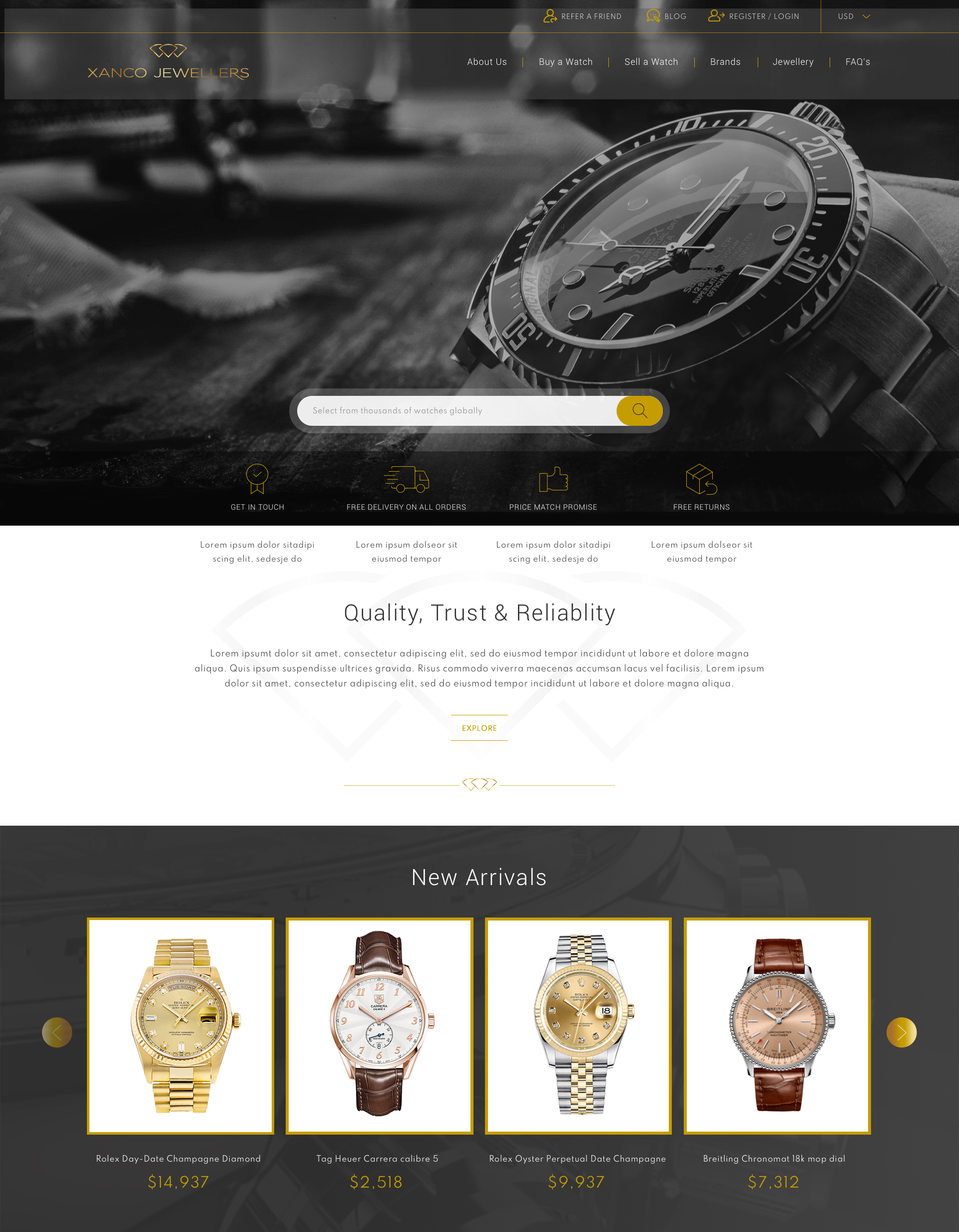 Xanco Luxury Watches & Jewelry