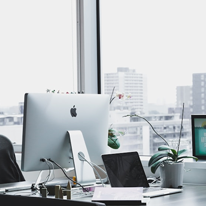 Digital agency team collaborating on growth strategy